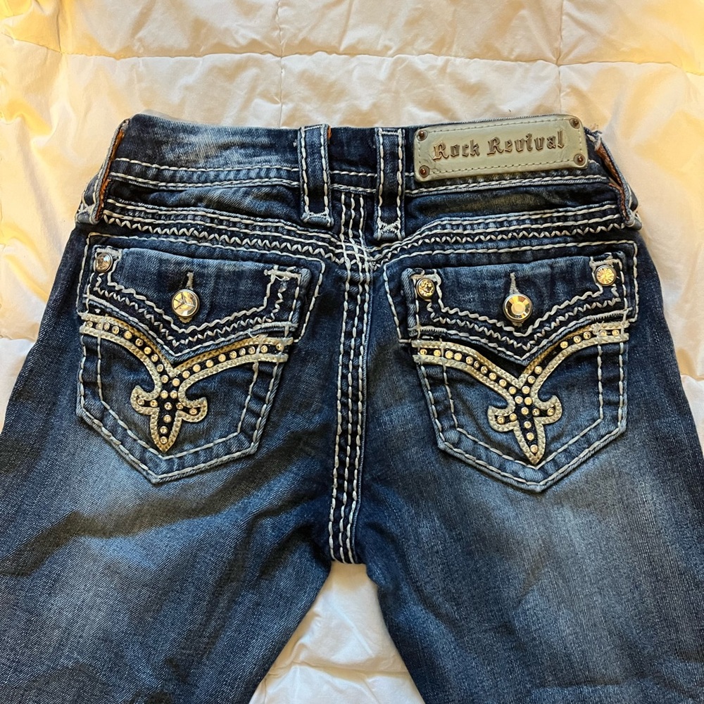 Womens Rock Revival Jeans